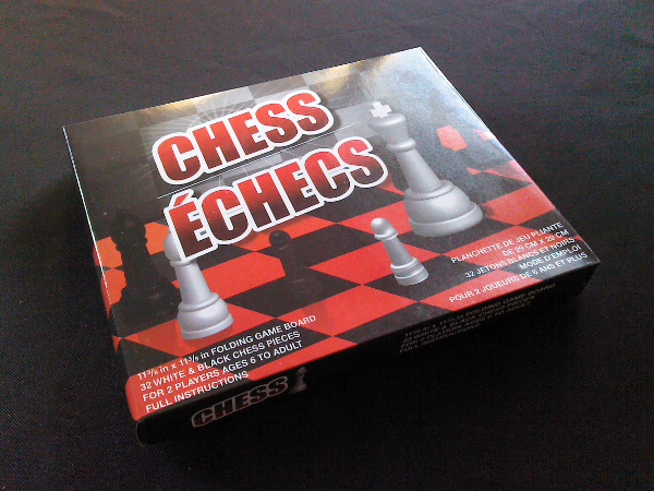 Dollar store box set of Chess